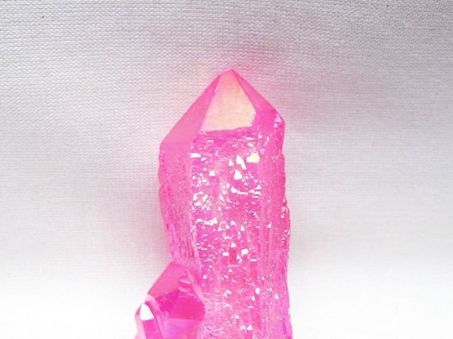 オーラ水晶 オーラクリスタル カテドラルライブラリー 原石 (ローズ) [t693-5949]
