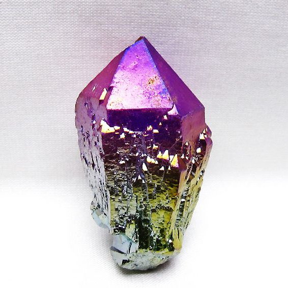 オーラ水晶 オーラクリスタル カテドラルライブラリー 原石(レインボー) [t693-5971]