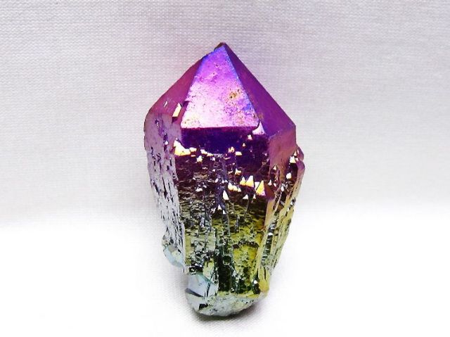 オーラ水晶 オーラクリスタル カテドラルライブラリー 原石(レインボー) [t693-5971]