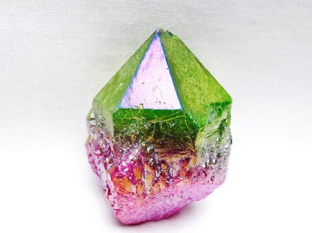 オーラ水晶 オーラクリスタル カテドラルライブラリー 原石(レインボー) [t693-5982]