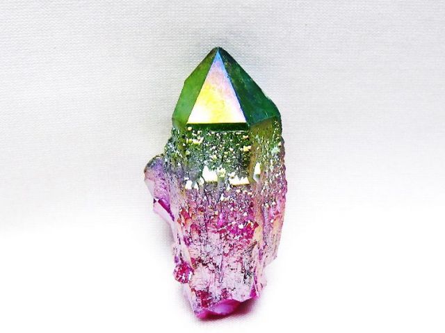 オーラ水晶 オーラクリスタル カテドラルライブラリー 原石(レインボー) [t693-5997]