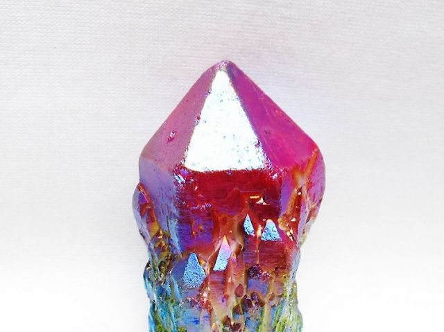 オーラ水晶 オーラクリスタル カテドラルライブラリー 原石(レインボー