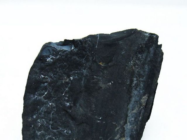 ブラックシリカの原石 パワーストーン 天然石 北海道上ノ国町産 ブラックシリカ原石[T694-4842]