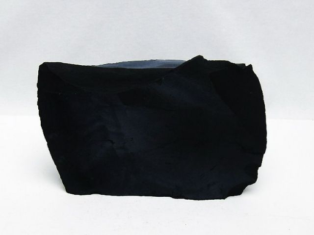 パワーストーン 天然石 北海道上ノ国町産 ブラックシリカ原石[T694-5064]