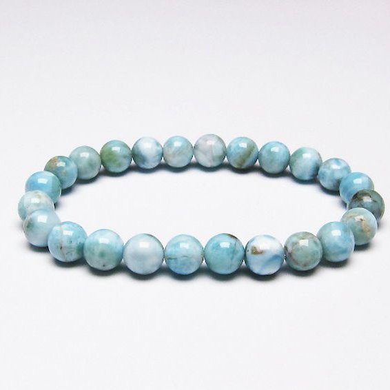 パワーストーン 天然石 ラリマーブレスレット 8mm [T7-20810] 