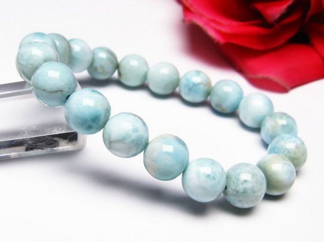 ラリマーブレスレット 10mm [T7-20815]