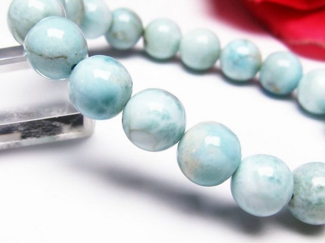 ラリマーブレスレット 10mm [T7-20815]