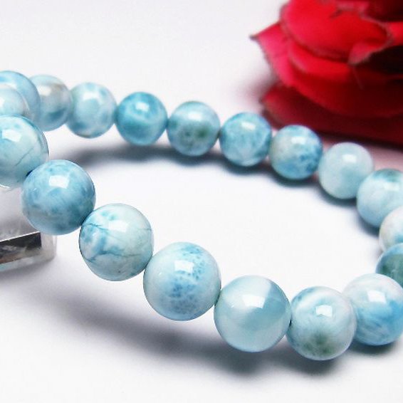 ラリマーブレスレット 10mm [T7-20905]