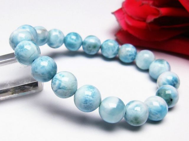 ラリマーブレスレット 10mm [T7-20905]