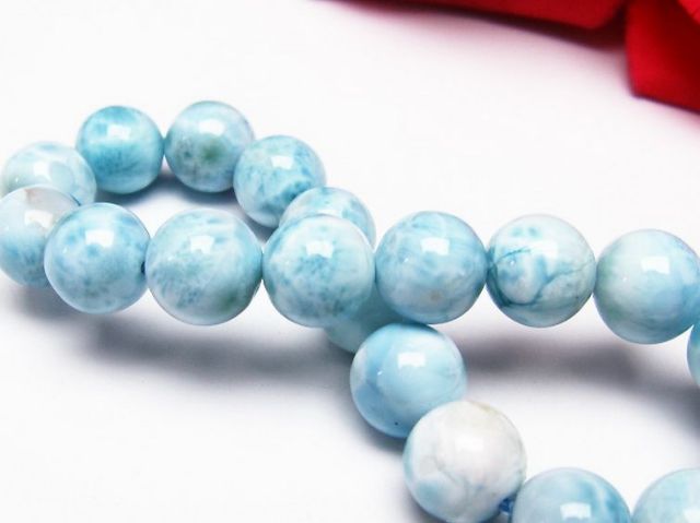 ラリマーブレスレット 10mm [T7-20905]