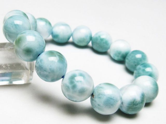 パワーストーン 天然石 ラリマーブレスレット 13mm [T7-21604]