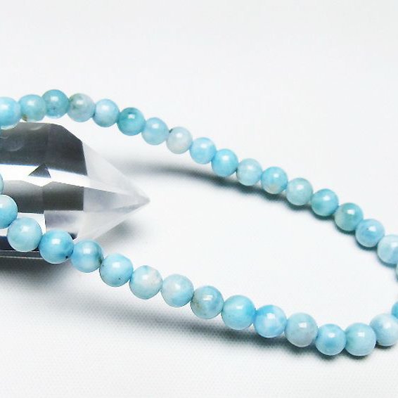 ラリマーブレスレット 5mm [T7-21928]