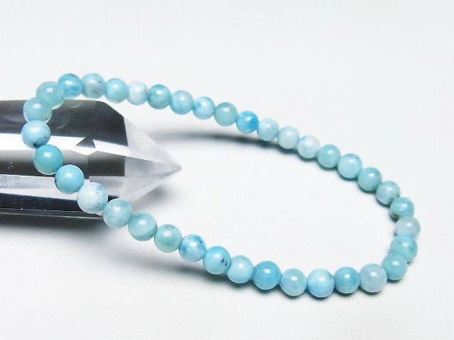 ラリマーブレスレット 5mm [T7-21986]