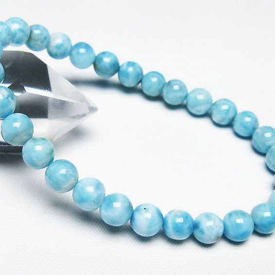 ラリマーブレスレット 7mm [T7-22035]