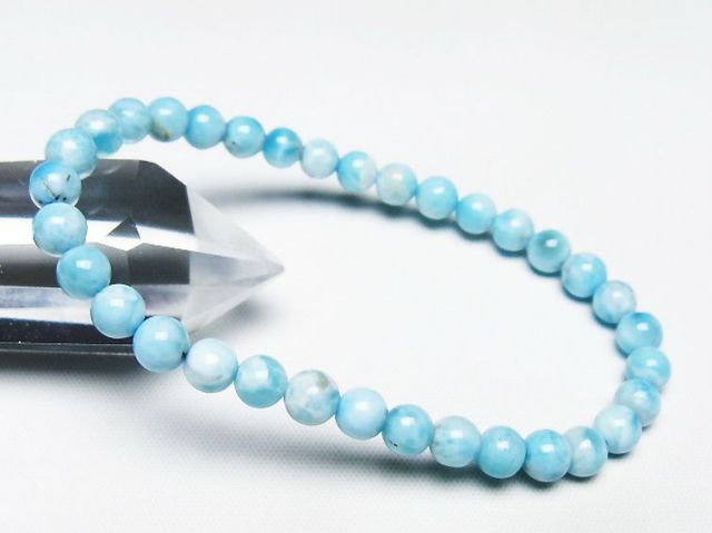 ラリマーブレスレット 6mm [T7-22068]