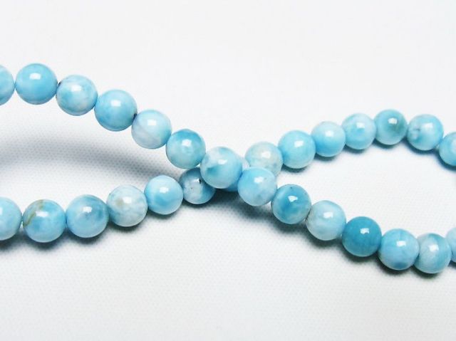 ラリマーブレスレット 6mm [T7-22068]