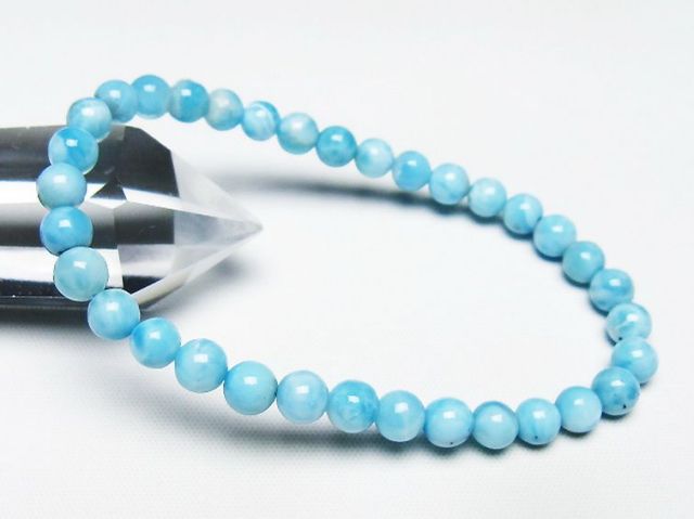 ラリマーブレスレット 6mm [T7-22070]