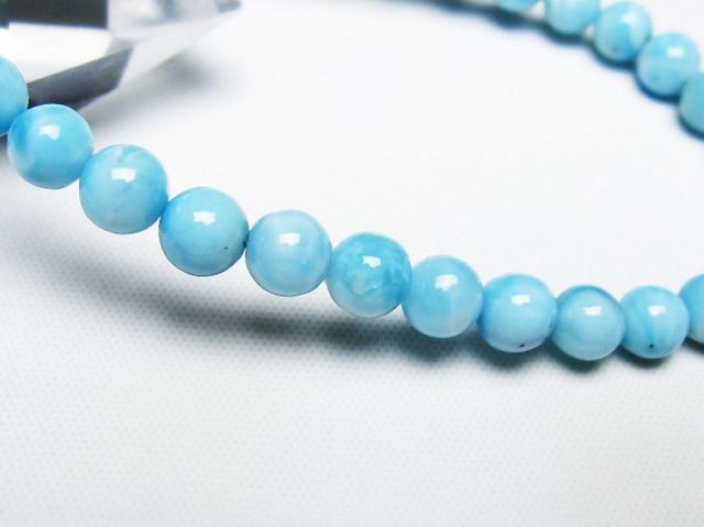 ラリマーブレスレット 6mm [T7-22070]