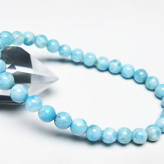 ラリマーブレスレット 6mm [T7-22072]