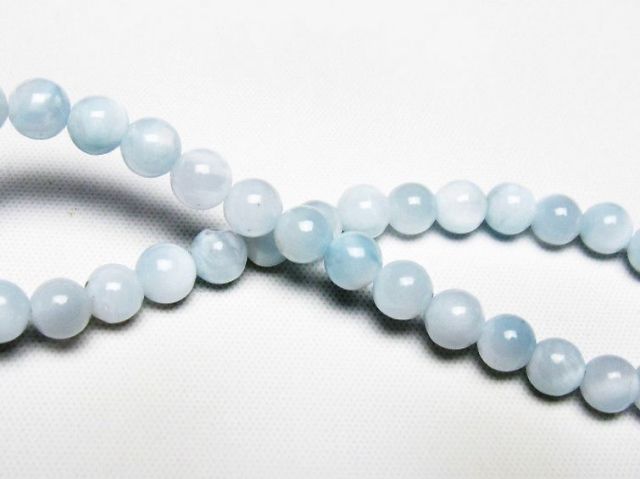 ラリマーブレスレット 5mm [T7-22157]