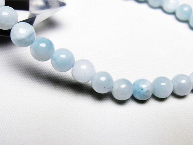 ラリマーブレスレット 5mm [T7-22157]