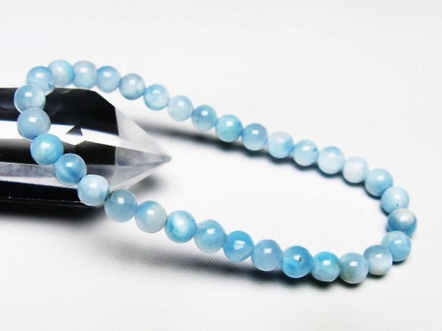ラリマーブレスレット 6mm [T7-22249]