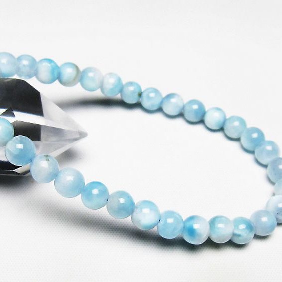 ラリマーブレスレット 6mm [T7-22254]