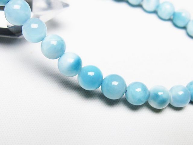 ラリマーブレスレット 6mm [T7-22277]