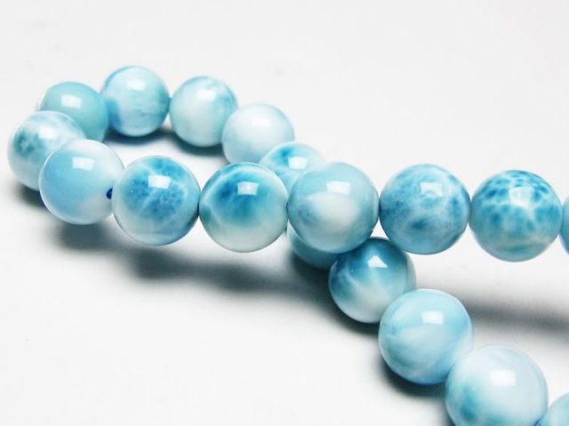 ラリマーブレスレット 10mm [T7-22295]