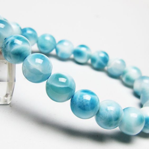 パワーストーン 天然石 ラリマーブレスレット 9mm [T7-22313]