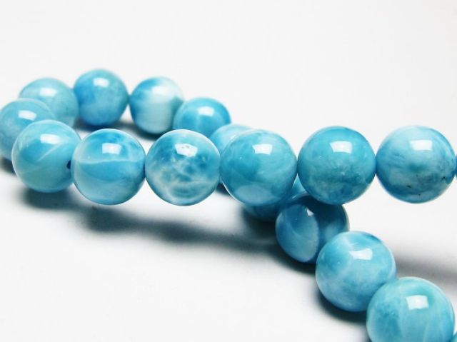 ラリマーブレスレット 10mm [T7-22346]