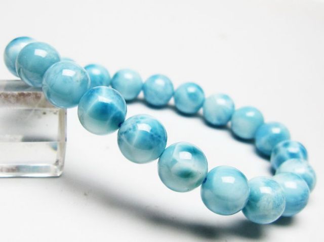 ラリマーブレスレット 10mm [T7-22354]