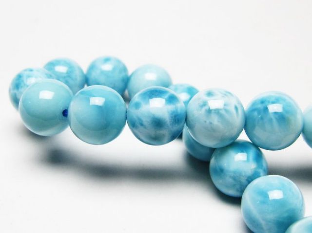 ラリマーブレスレット 10mm [T7-22354]