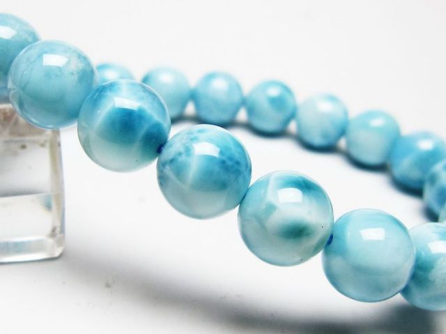 ラリマーブレスレット 10mm [T7-22354]