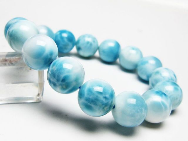ラリマーブレスレット 14mm [T7-22358]