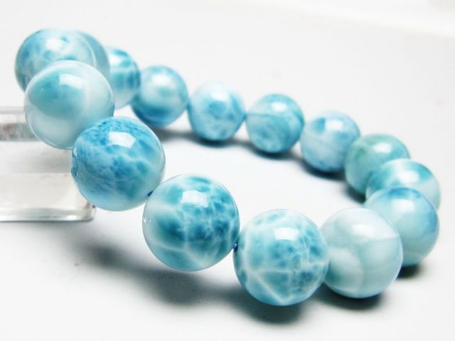 ラリマーブレスレット 14mm [T7-22373]