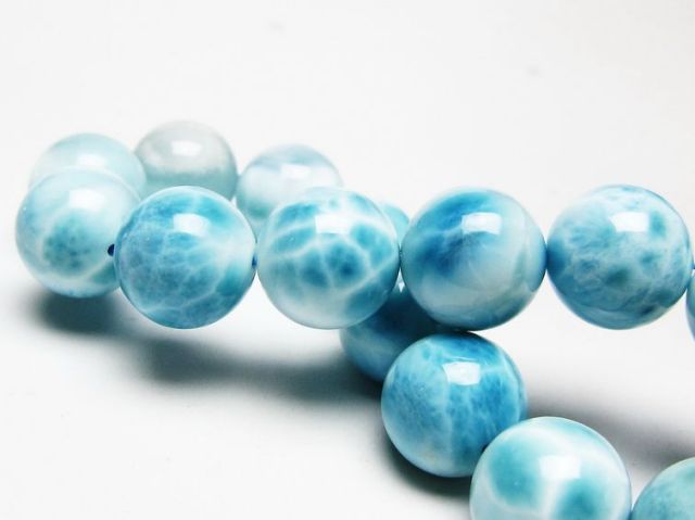 ラリマーブレスレット 14mm [T7-22373]
