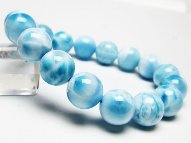 ラリマーブレスレット 13mm [T7-22374]