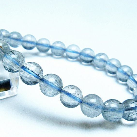 パワーストーン 天然石 トルマリンルチルブレスレット 8mm [T702