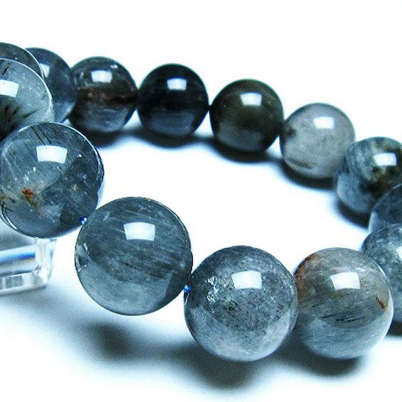 トルマリンルチルブレスレット 17mm [T702-6286]