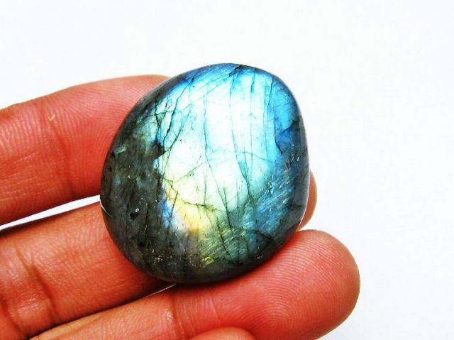 パワーストーン 天然石 ラブラドライト原石[T703-4055]