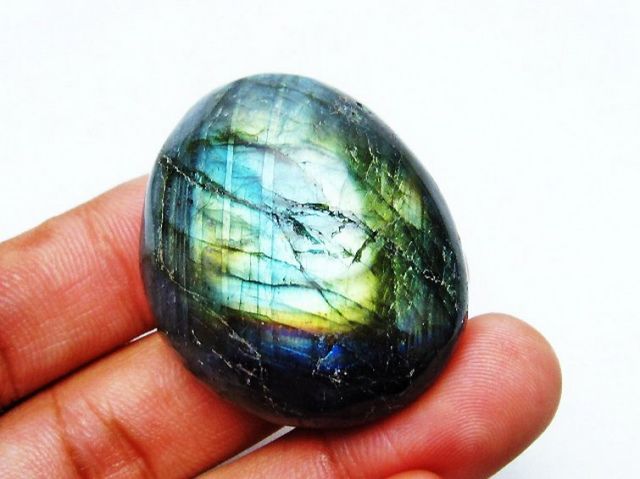 ラブラドライト原石[T703-4316]