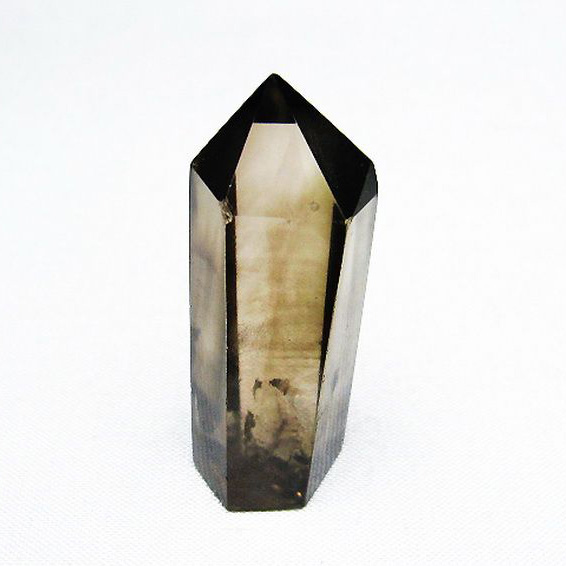 パワーストーン 天然石 虹入りライトニング水晶ガーデンクォーツ（庭園水晶）六角柱[T705-7290]