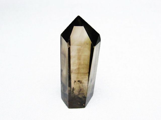 パワーストーン 天然石 虹入りライトニング水晶ガーデンクォーツ（庭園水晶）六角柱[T705-7290]1枚目