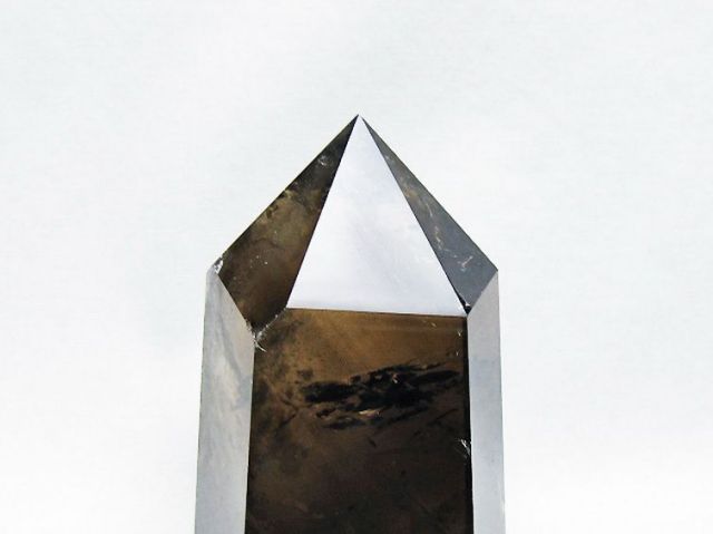 ライトニング水晶ガーデン水晶六角柱 [t705-7644]