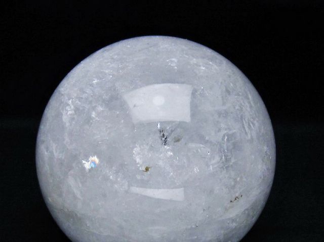 2Kgヒマラヤ水晶丸玉 120mm [T718-3289]