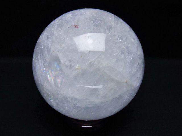 2Kgヒマラヤ水晶丸玉 117mm [T718-3303]