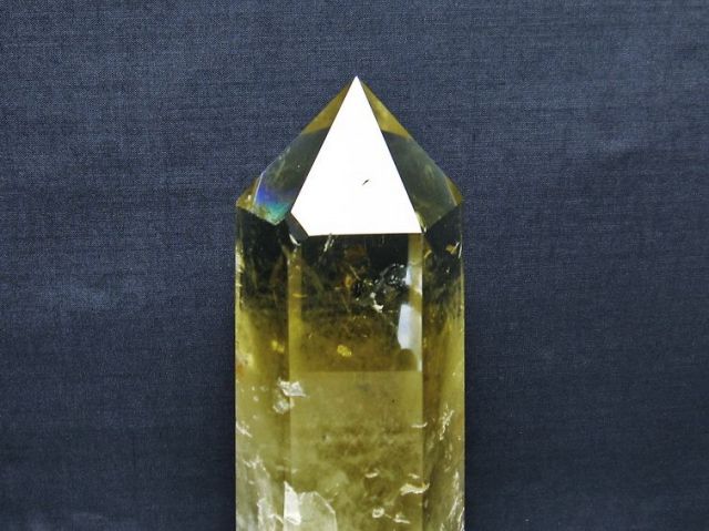 1.3Kgシトリン水晶六角柱[T719-4400]
