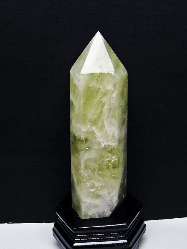 1Kgシトリン水晶六角柱[T719-4938]