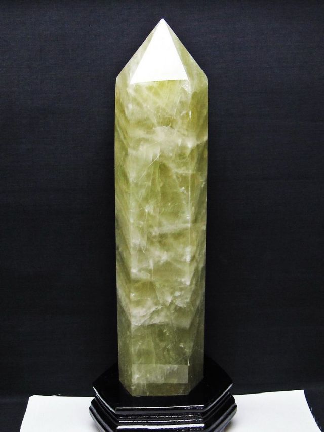 3.1Kgシトリン水晶六角柱[T719-4951]